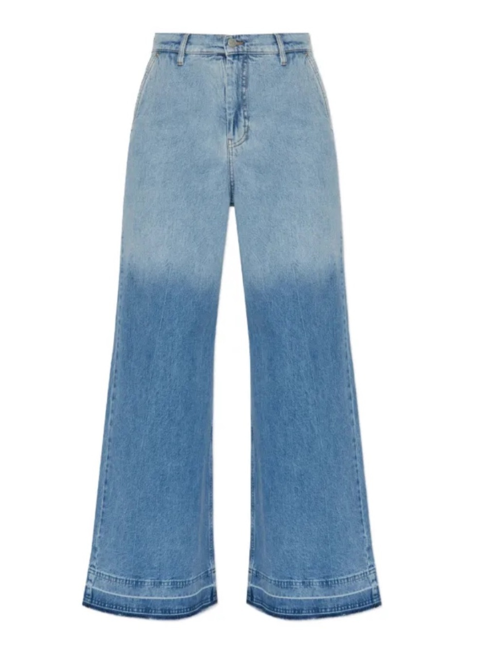 MUNTHE Blue Ombre Wide-Leg Women’s Jeans US 0